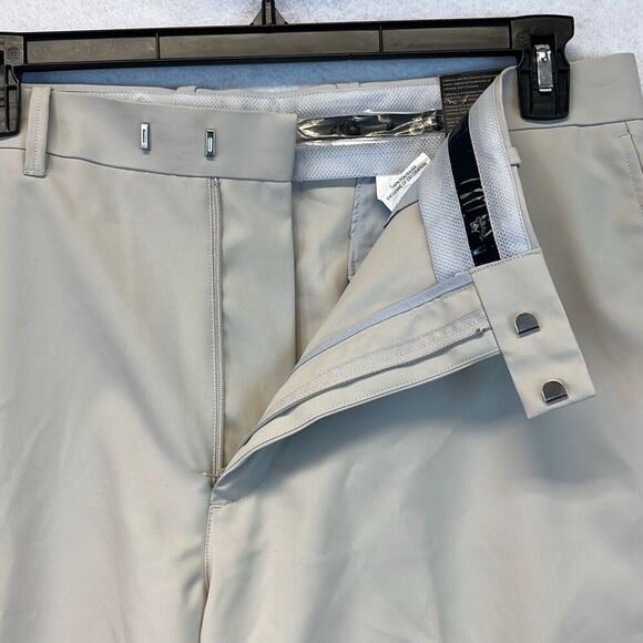NWT CALLAWAY Shorts Men's Size 36 Beige High-Rise Golf Performance Classic Fit - Picture 3 of 12